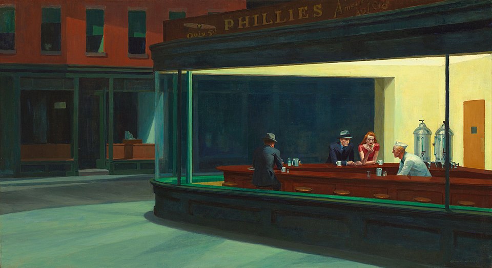 Nighthawks by Edward Hopper 1942 Nighthawks by Edward Hopper 1942