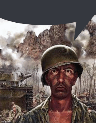 Thousand thousand yard stare