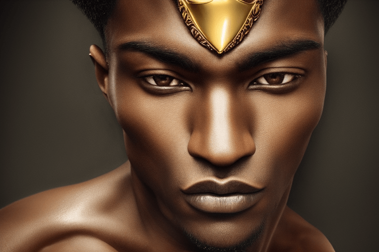 King With Stunning Chiseled Cheekbones And Sharp Gaze 43974724 1 4103148501