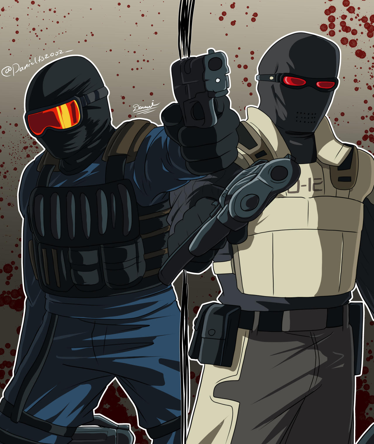 Subject 106 vs point man by danielfs5 dihjb6u fullview