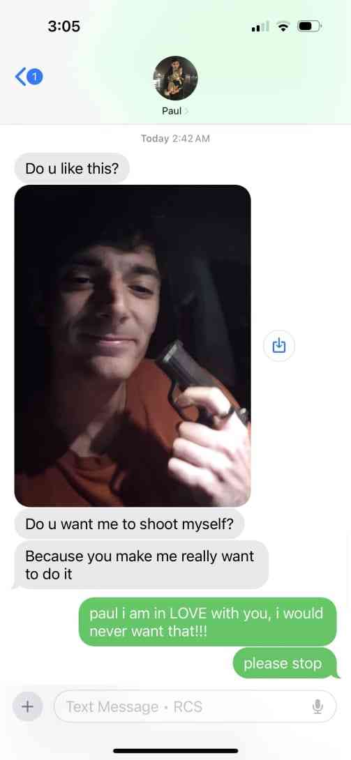 Ice suicide