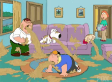 Family guy puking