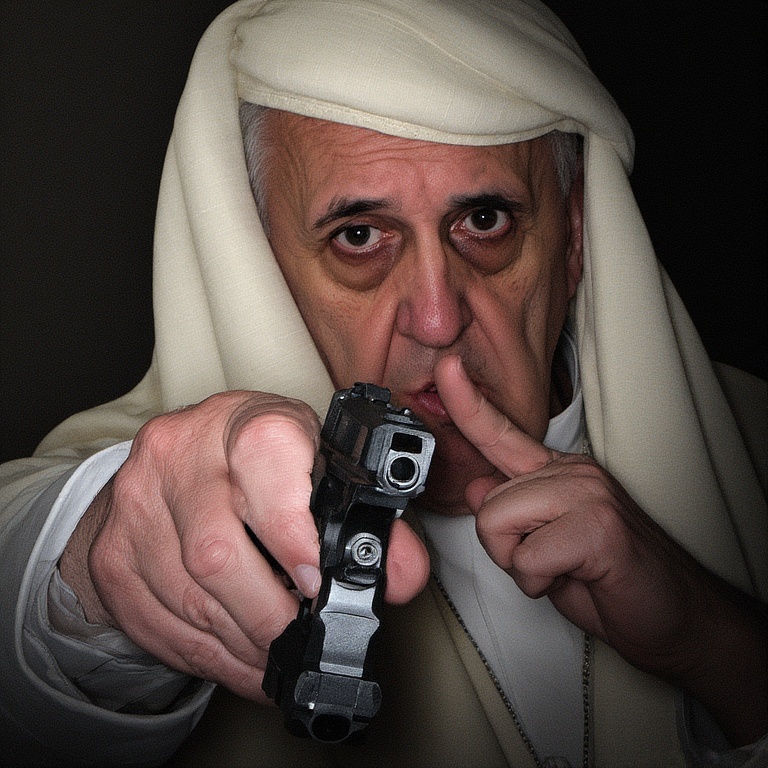 A casual photo of pope francis 8