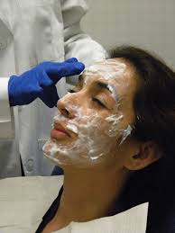 Topical anaesthetic face