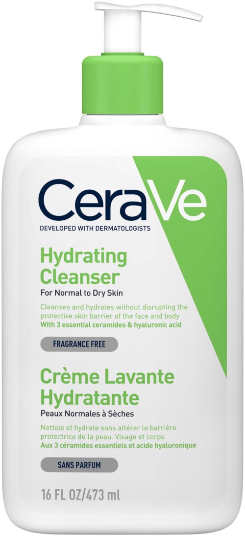 Cerave hydrating cleanser 473 ml 2480 110 0473 12 Cerave hydrating cleanser 473 ml 2480 110 0473 12