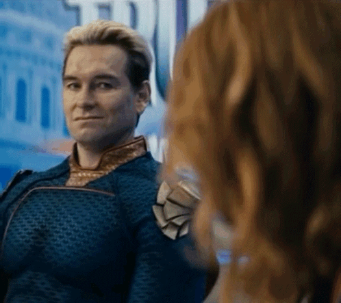 Homelander disgusted