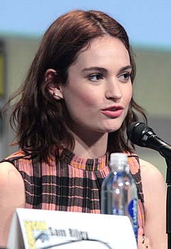 Lily James 2015 cropped