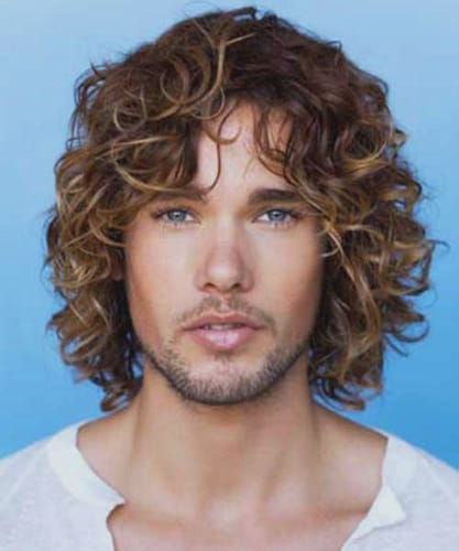 Curly Hairstyles for Men 14