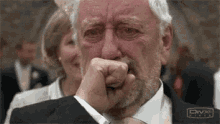 Old man sad