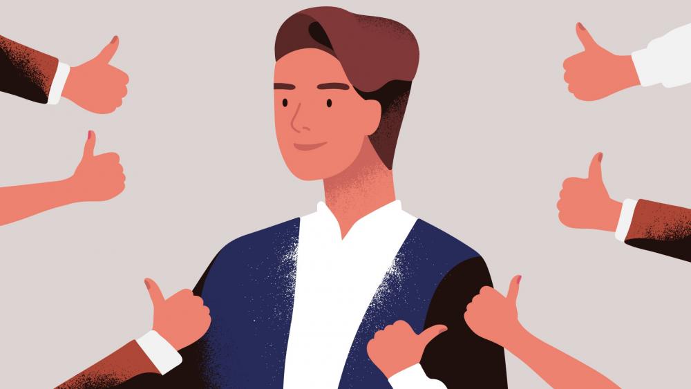 İnsanlar çevrelerinden onaylanma ihtiyacı duyar ve onaylanmış kişilerin üreme şansları artar. İnsanlar çevrelerinden onaylanma ihtiyacı duyar ve onaylanmış kişilerin üreme şansları artar.