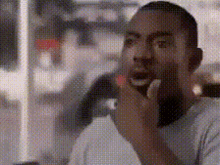 Black guy woah