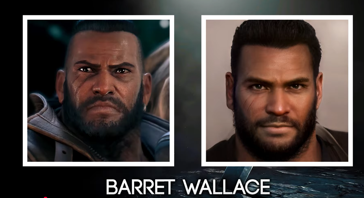 Screenshot 2025 09 04 at 12 57 55 Final Fantasy 7 Remake Characters in Real Life Using AI Tec