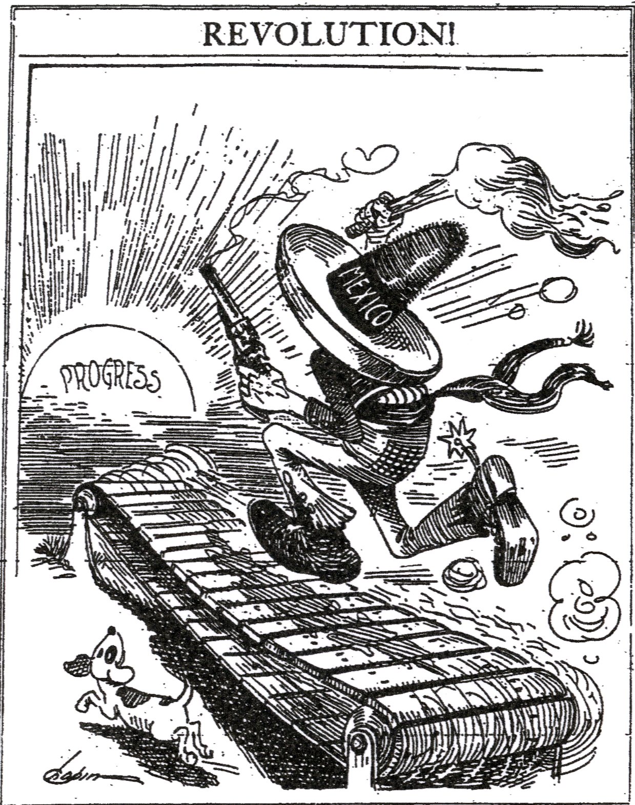 Mexico on treadmill