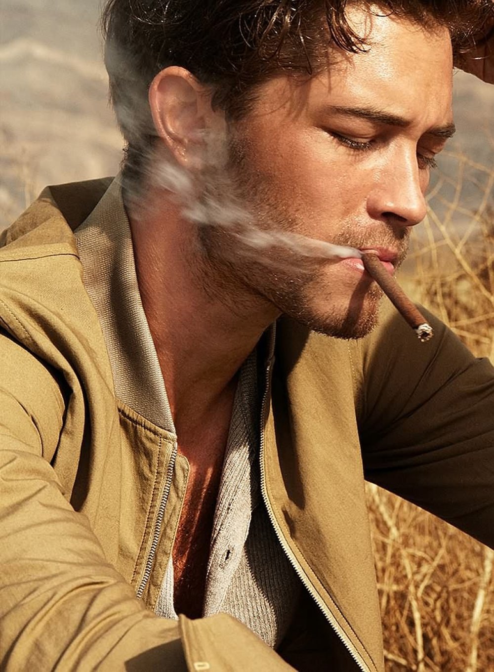 Francisco Lachowski Harpers Bazaar Men Thailand Editorial 2015 003