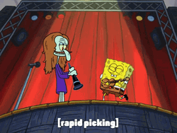Spongebob and squidward singing y6c64amtzyyqsqwo