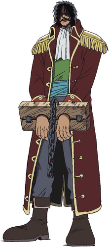 Gol D Roger Anime Concept Art