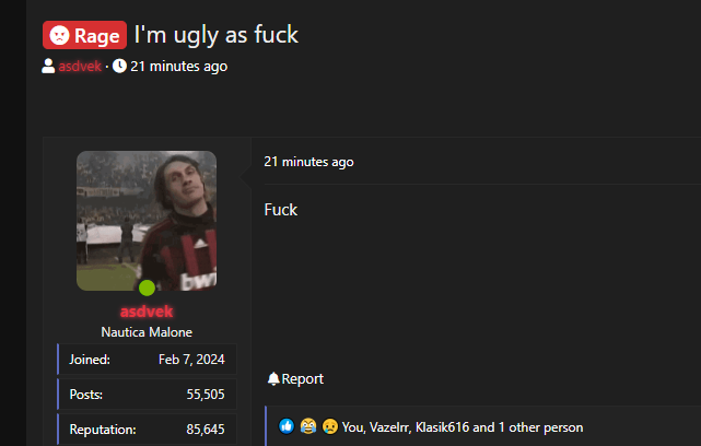 Asdvek ugly asf
