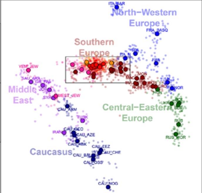 Are southern italians closer to middle eastern people v0 jzw959wotqdd1
