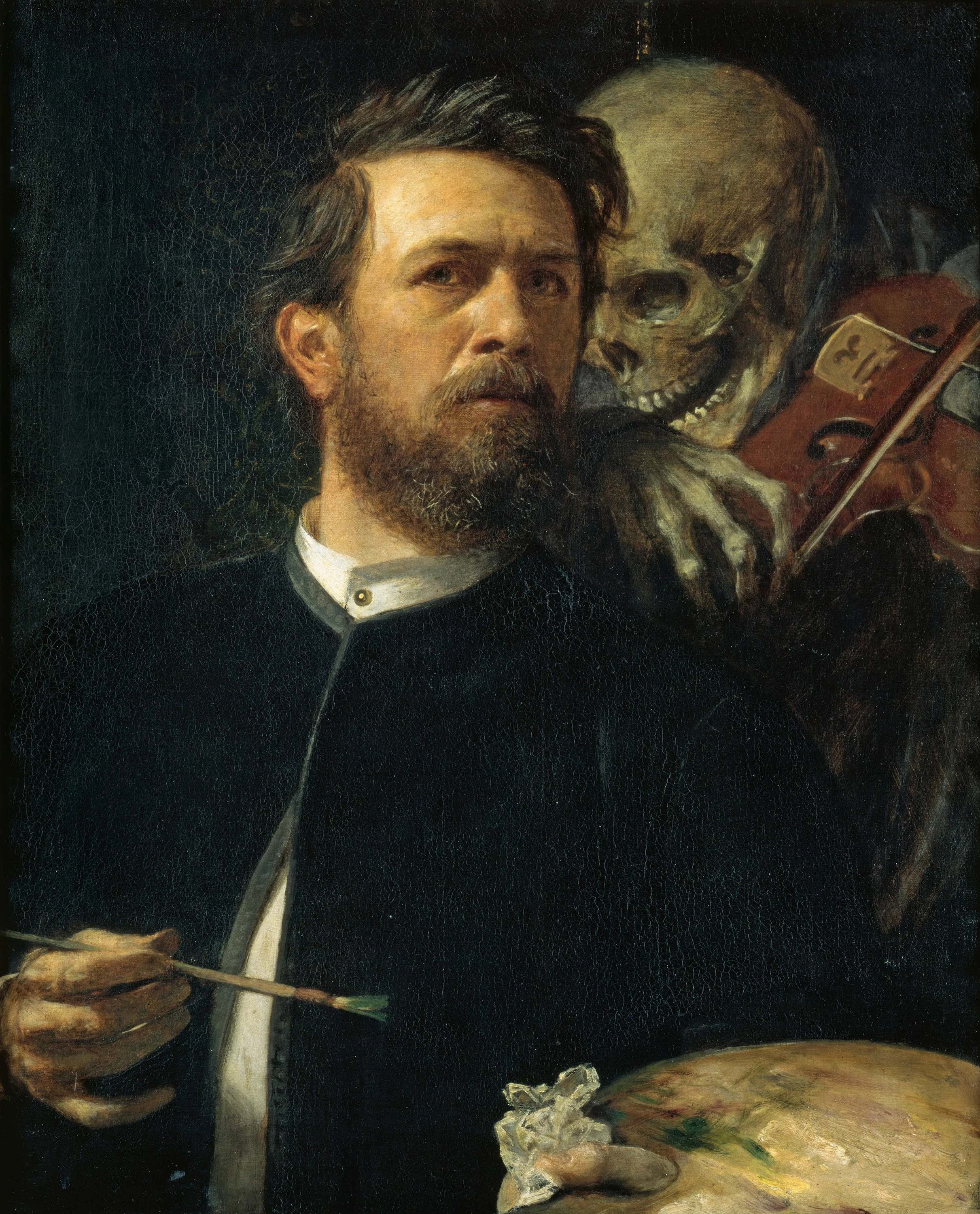 Death and artist