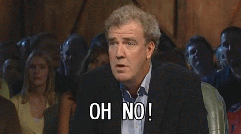 Oh no top gear