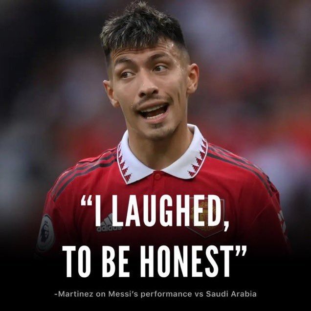 I laughed to be honest