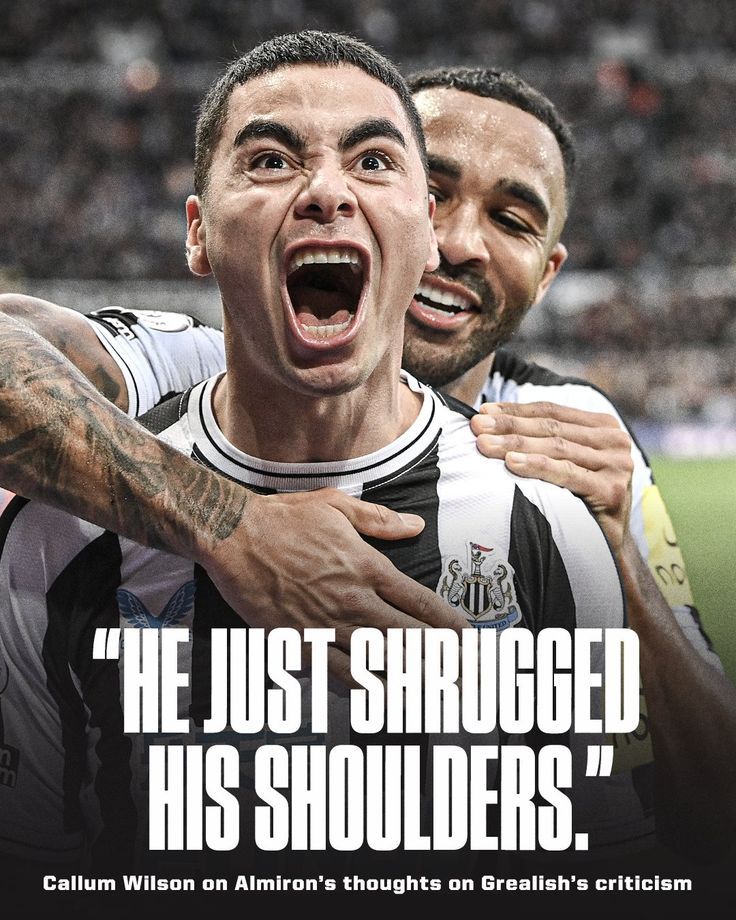 Miguel Almiron wasnt bothered by Jack Grealishs comments  