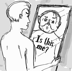 Is this me mental disorder of looking