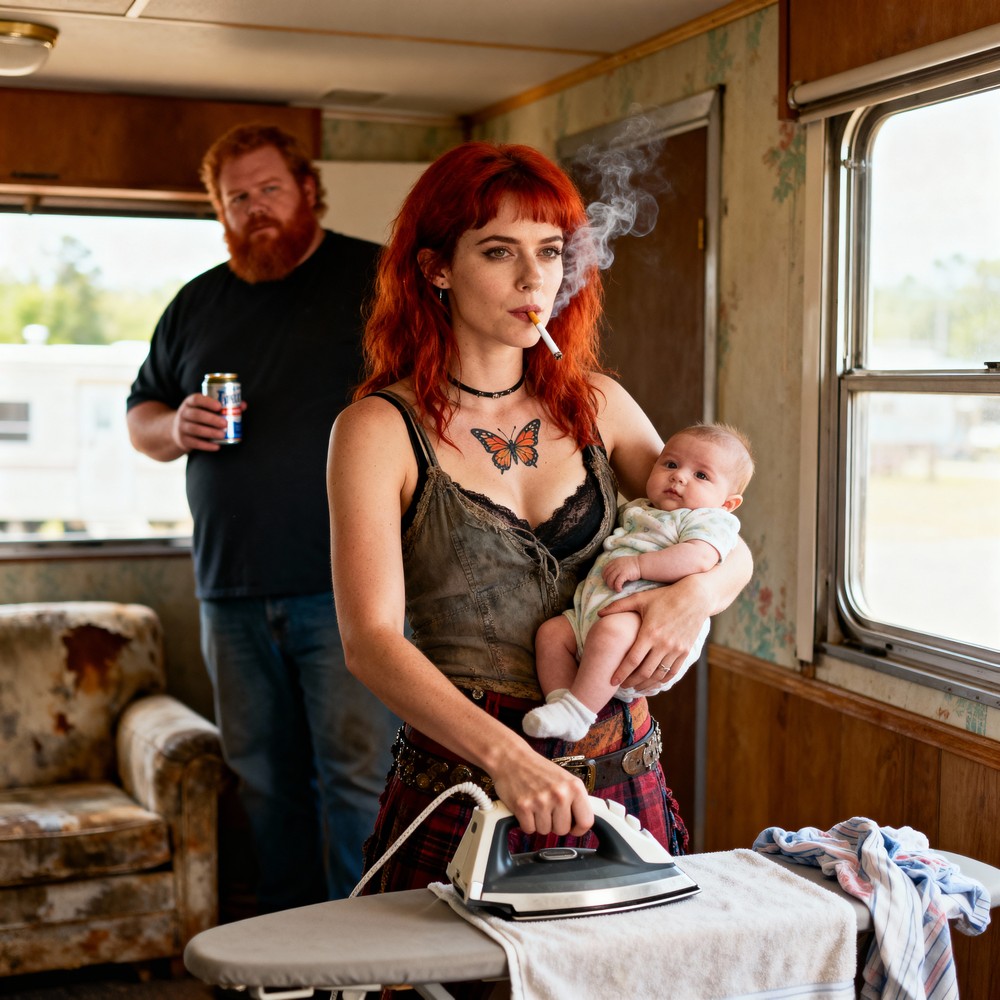 Seedream 4 high res fal b Trailer park mother 