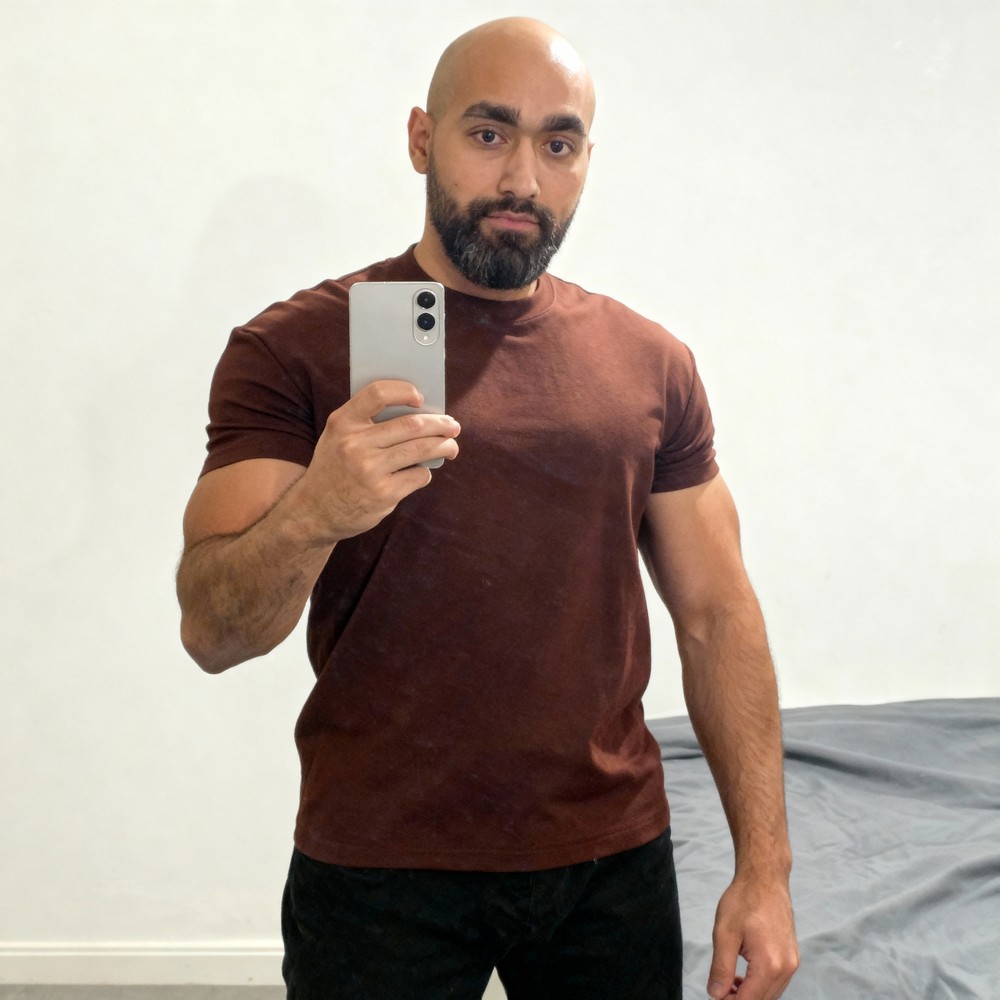 Seedream 4 high res fal b Make this guy bald 