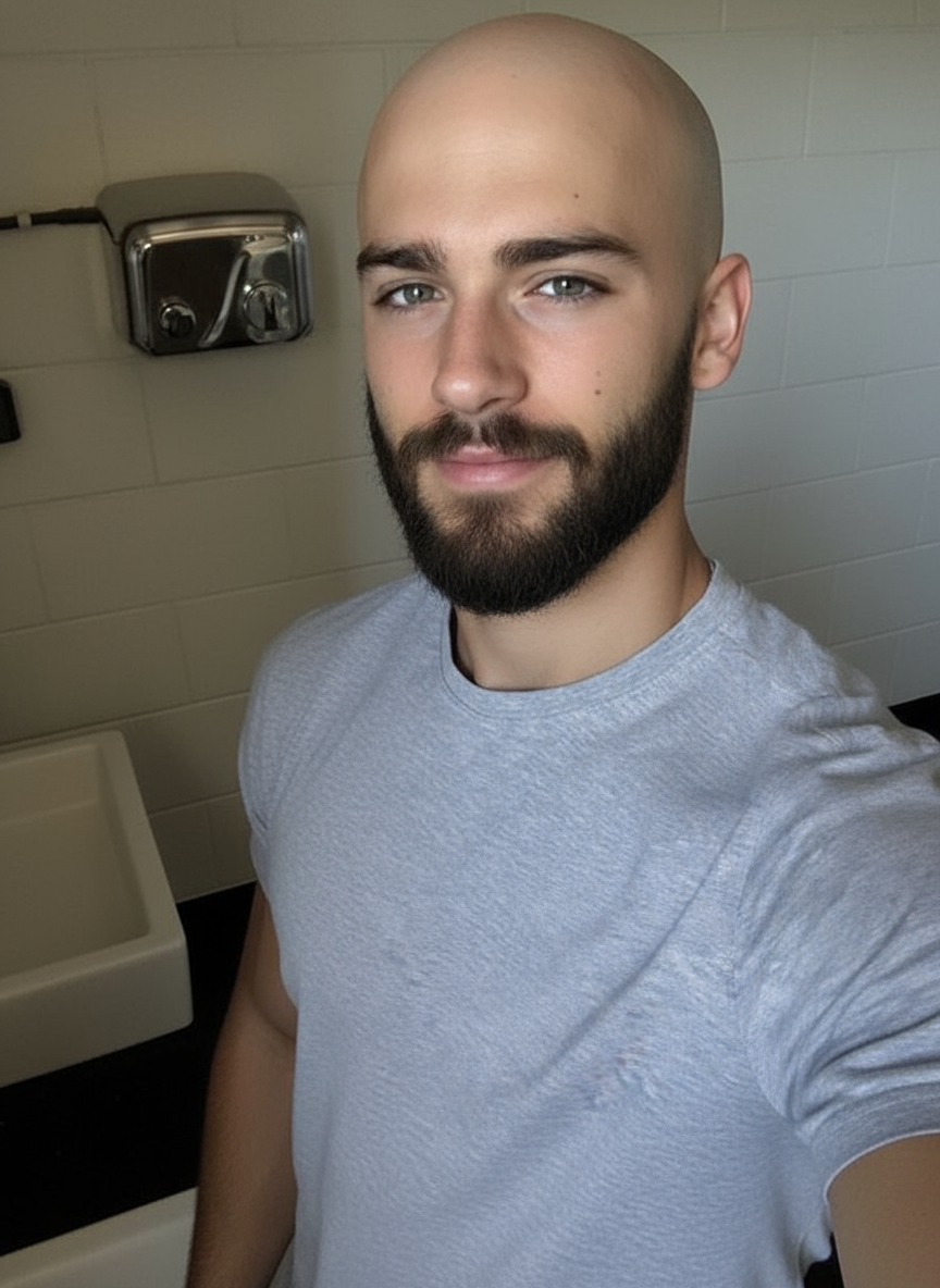 Gemini 25 flash image preview nano banana a Make this guy bald 1