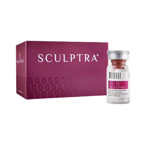 Sculptra injection collagen stimulator vial