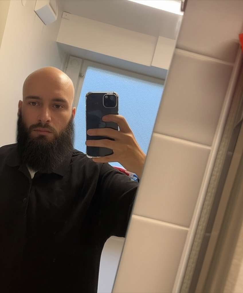 Gemini 20 flash preview image generation a Make this guy bald a