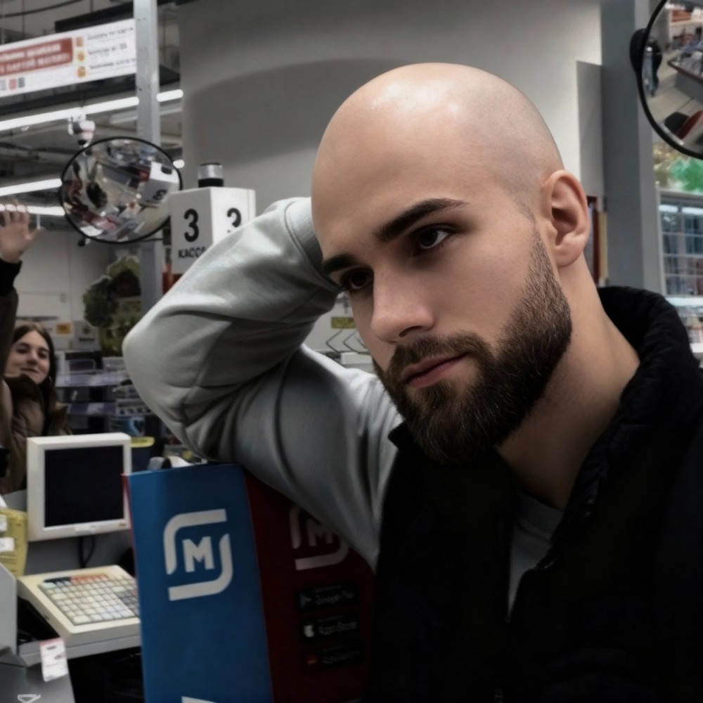 Seedream 4 high res fal a Make this guy look m Seedream 4 high res fal a Make this guy look m