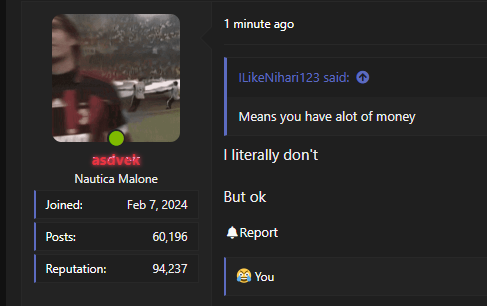 Asdvek broke ass nigga