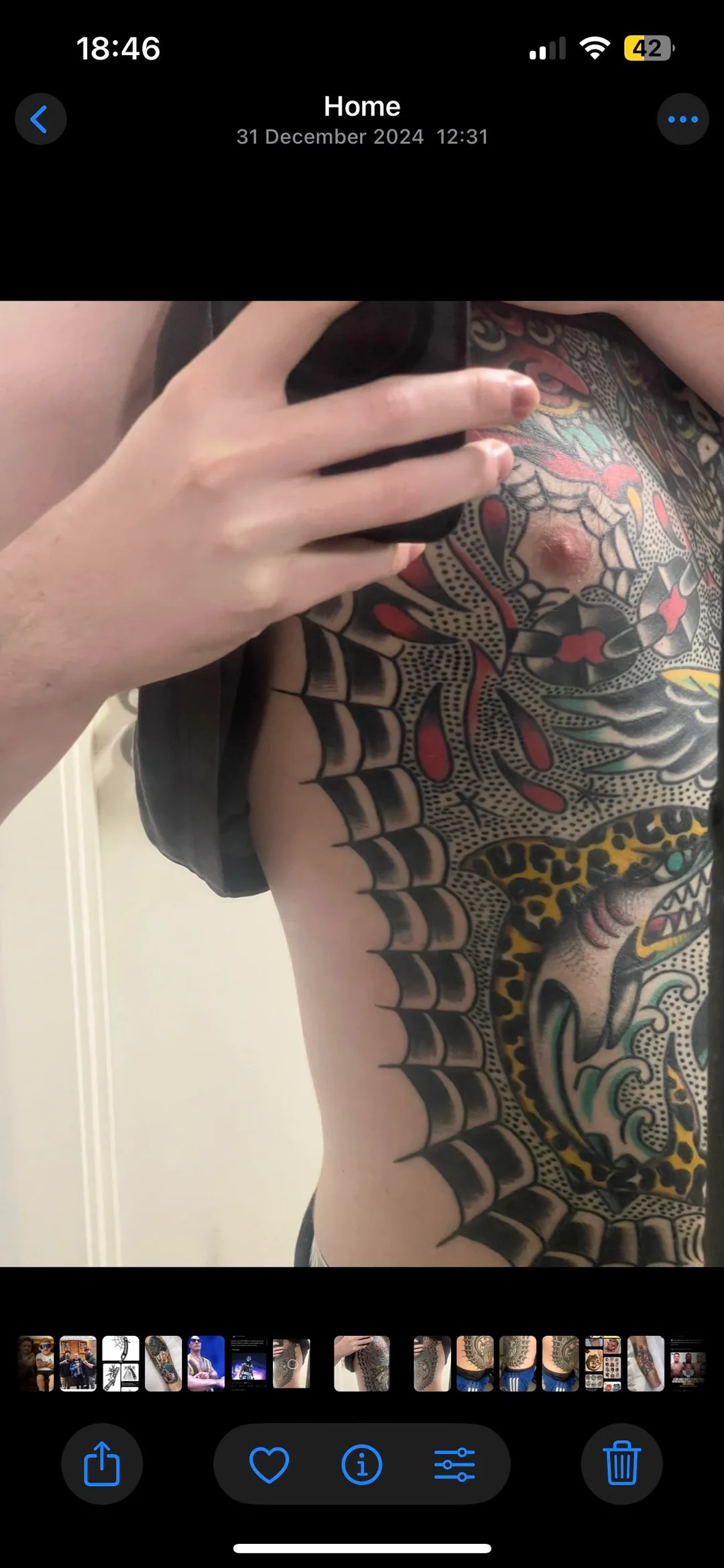 Tattoo regret causing depression v0 alqgv48r32yf1