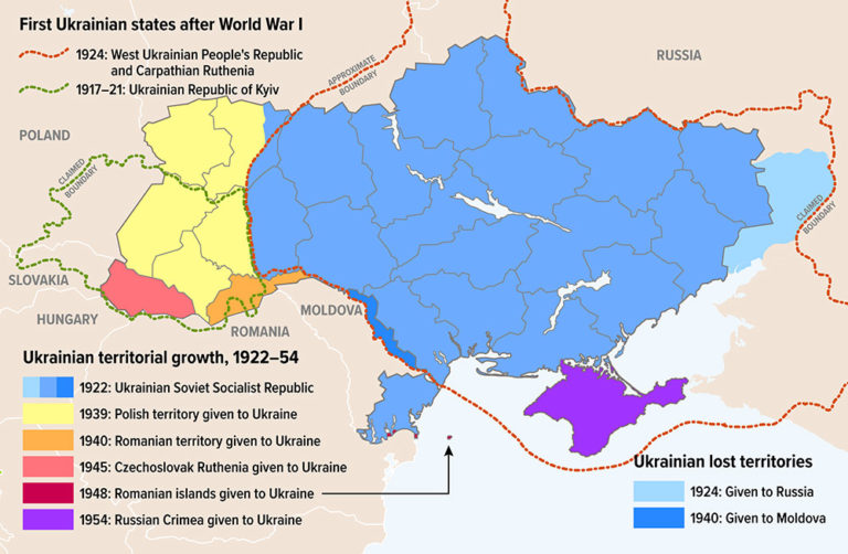 Ukraine history world war I map 768x502 2026685603