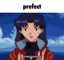 Prefect congratulations