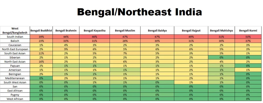 Bengal dna
