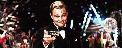 Cheers Leonardo DiCaprio