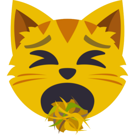Puke cat emoji