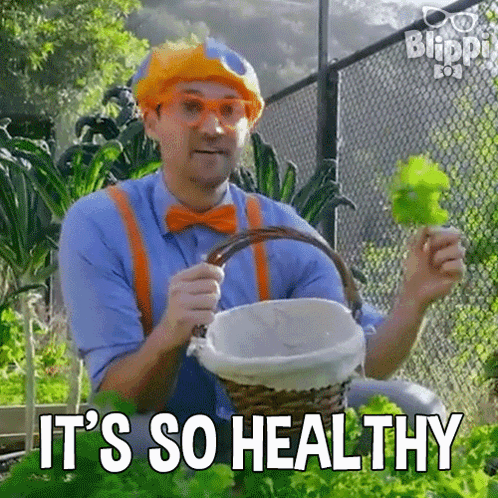 Its so healthy blippi