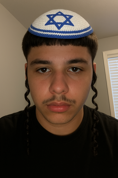 Jewish Male in Traditional Kippah