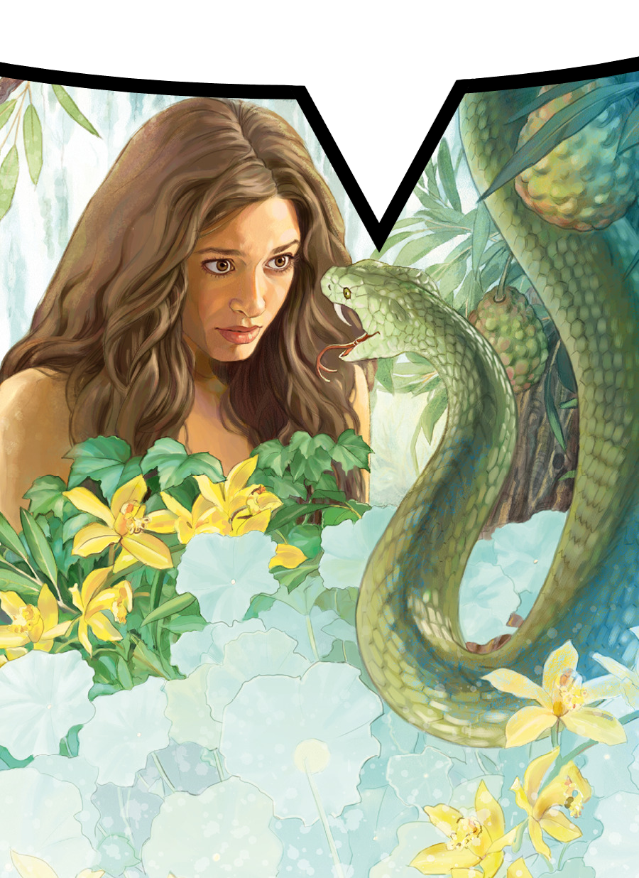 Snake luring eve