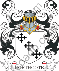 Northcote coat of arms family crest 1