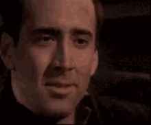 Nicholas cage laughing