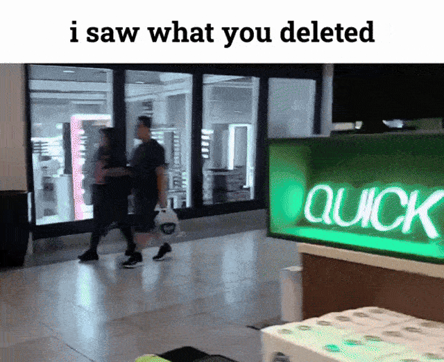 I saw what you deleted