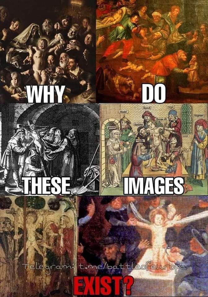 Why do these images exist   Adrenochrome sacrifice