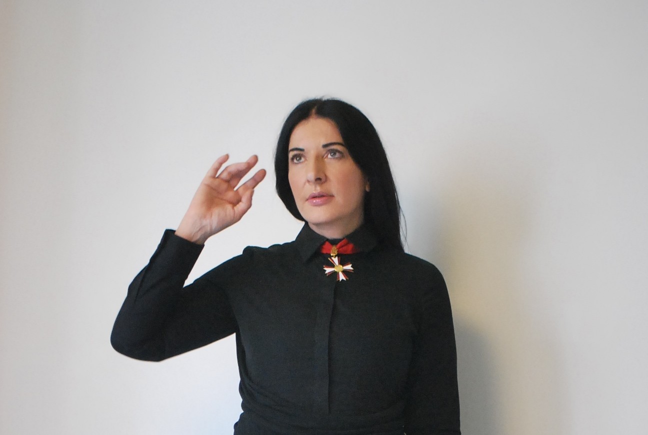 Marina Abramovich Iron Cross