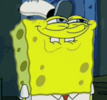 Spongebob smile fading