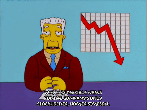 Stock market crash stockholder homer simpson bis4m0817pa2svao